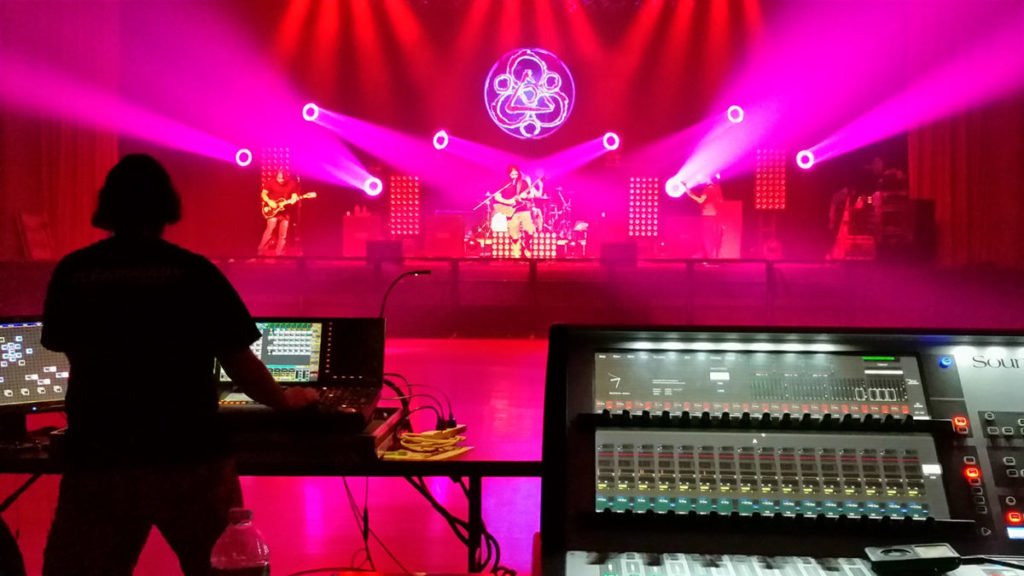 Big Bear Concert Techs Live Stage Setup